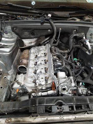 2009 Audi A4 2.0t cylinder head gasket replacement