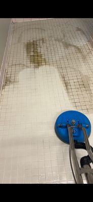 Tile and grout cleaning