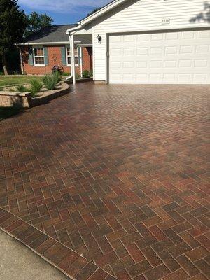 Another completed driveway. Arlington Heights