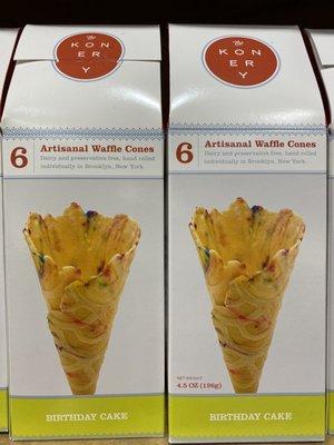 Artisanal Waffle  Cones