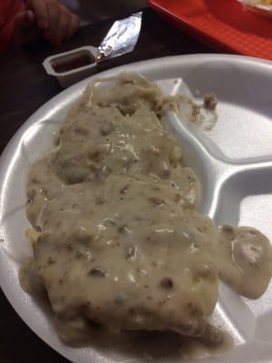 The best biscuits and gravy around!