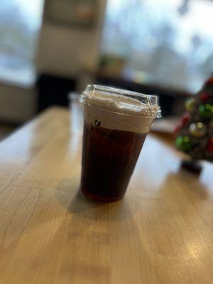 Cold Brew with sweet cold foam