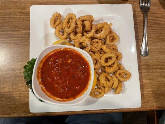 Fried calamari