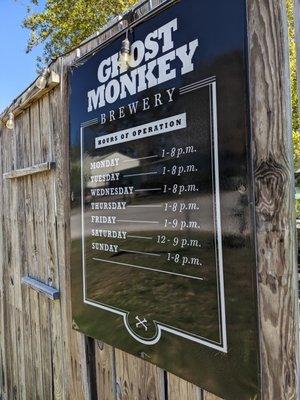 Ghost Monkey Brewery, Mount Pleasant