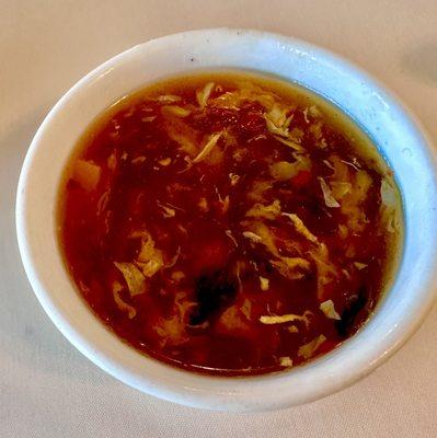 Hot and Sour soup.