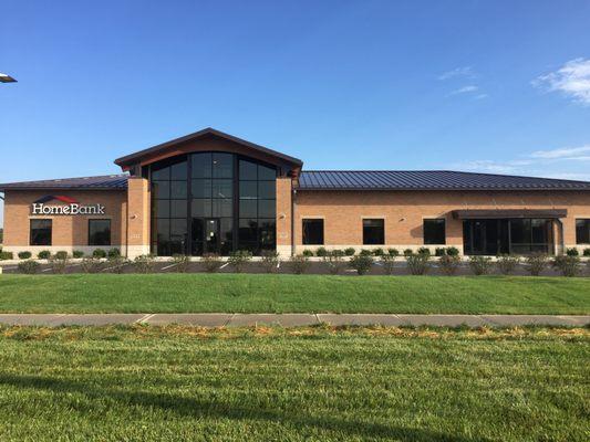 Exterior of Plainfield Home Bank location