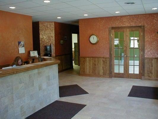 Boardingl Reception Area