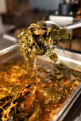 Station House BBQ Spicy Collards