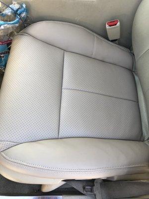 Beautiful new car upholstery!