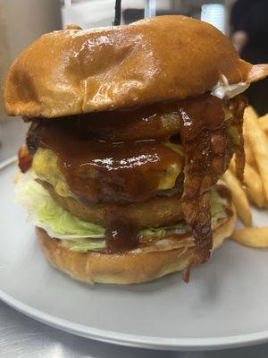 Texas bbq burger