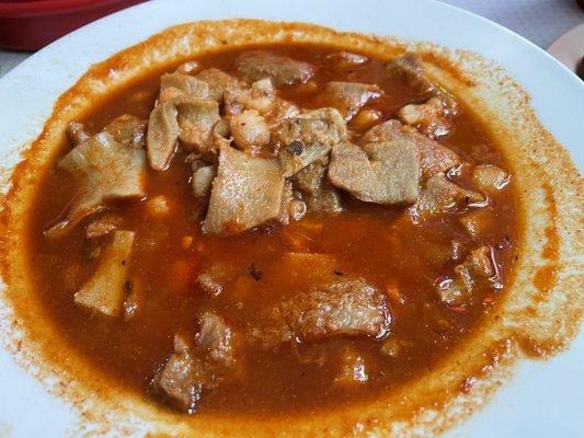 Cup of Menudo Lunch