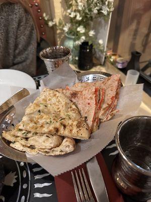 Garlic Naan Bread Peshawari Naan Bread