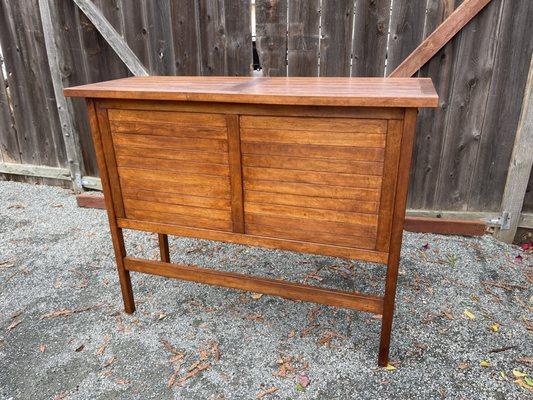 Classic wooden bar table