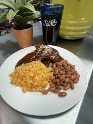 Mole Rojo Plate