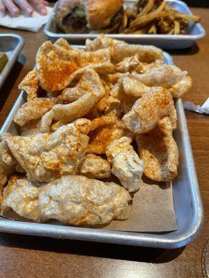 Pork Rinds.  Nice seasoning.