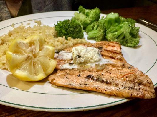 Wood Grilled Salmon