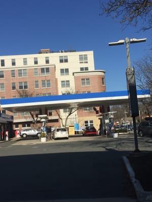 Brookline Mobil -- 345 Boylston Street / Route 9 @ Junction of Cypress Street, Brookline           Station