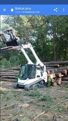 Bobcat working