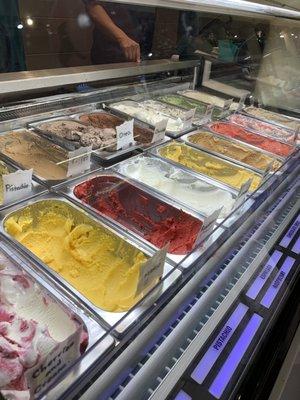 Food- Gelato Options