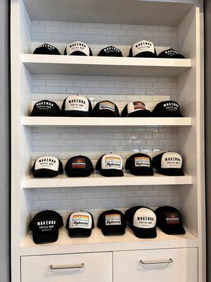 Display of hats