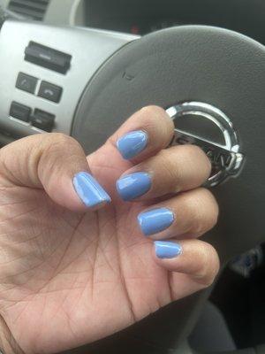 Gel manicure