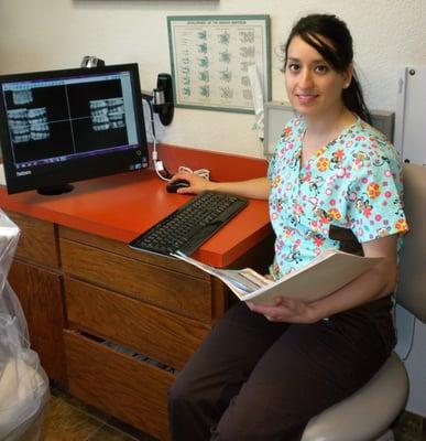 Jeanette one of our friendly dental assistants