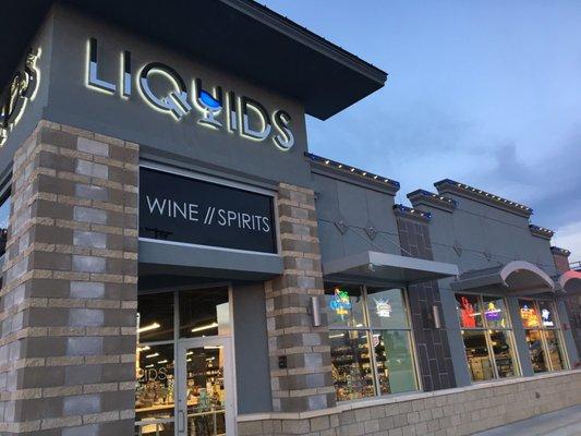 Liquids Wine & Spirits new location.  Over 9,000 sq. ft. of wine, beer, and liquor in Owasso, OK