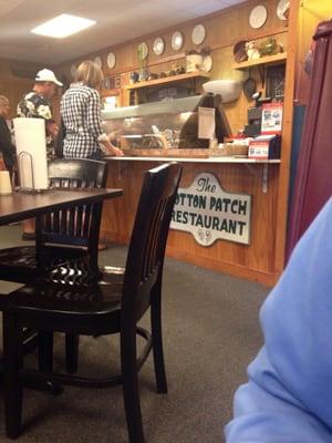 Front counter with friendly staff.