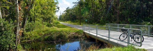 The Coast to Coast bike trail