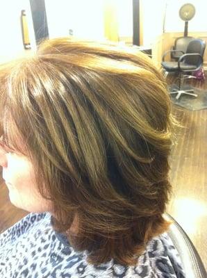 Multidimensional color from Goldwell (Hair by Kat)