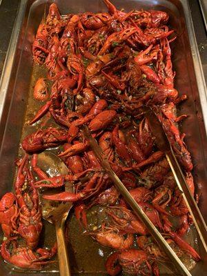 Buffet crawfish