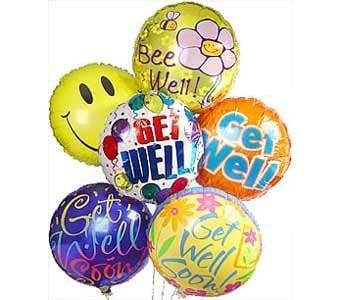 100's of mylar balloons in stock.