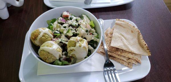 Middle Eastern Falafel Bowl