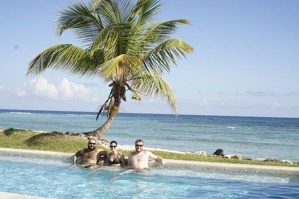 Our private pool at Greg's house Akumal, Mexico February 2018