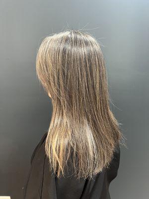 Highlights to blend grey