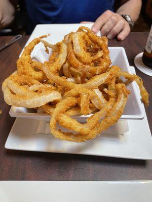 Light & crispy onion rings