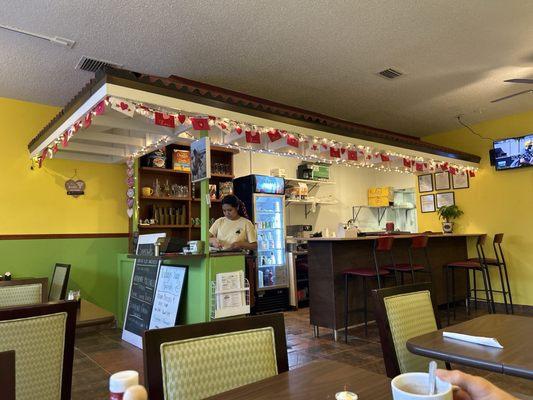 Dining area