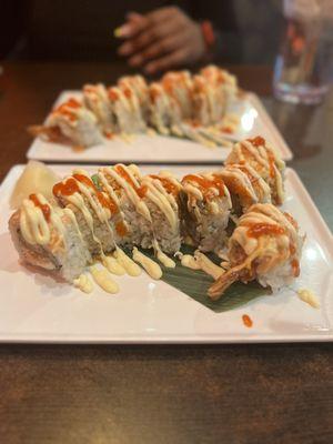 Rainbow Shrimp Tempura Roll