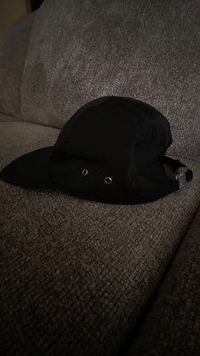 My Alyx Studio hat dry cleaned to perfection by Seville Cleaners