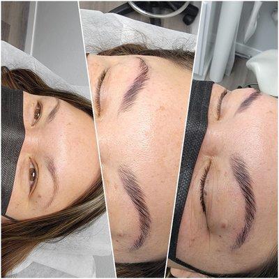 Brow lamination, tint, & shape + lash lift & tint