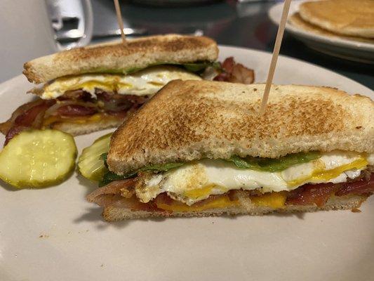 "Mailman" Breakfast Sandwich