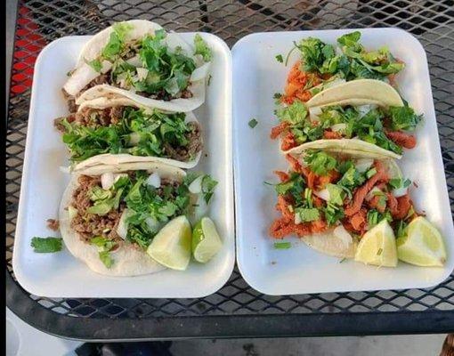 Tacos de Asada and Alpastor