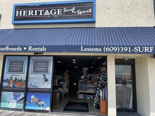 Storefront at the Ocean City Boardwalk (14th street)