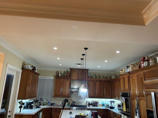 LED retrofit lighting upgrade for our costumer!