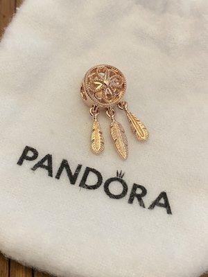 Rose gold dream catcher