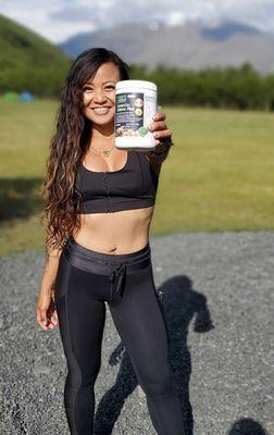 Thuy with MFN Green Juice Supplement