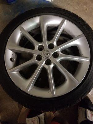 Before paint job on oem Lexus rims