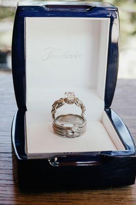 Wedding rings.