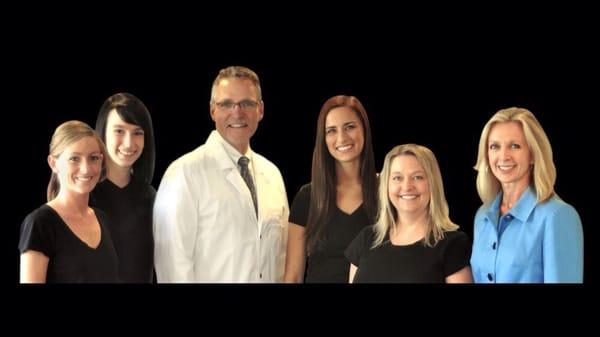 Friendly, professional staff with Dr. Karl Lutes