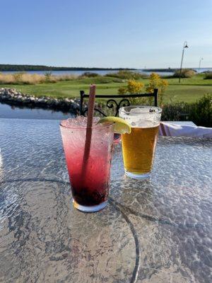 Blueberry mojito & Founders IPA